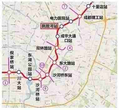 成都地铁8号线站点详情(位置图 站点变动)